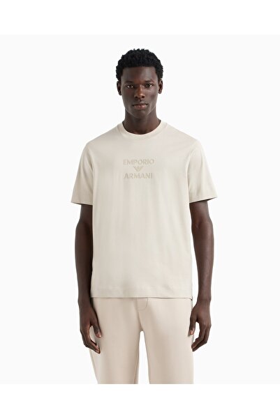 Emporio Armani Ανδρικό μπλουζάκι με κανονική εφαρμογή, στρογγυλή λαιμόκοψη, 1...