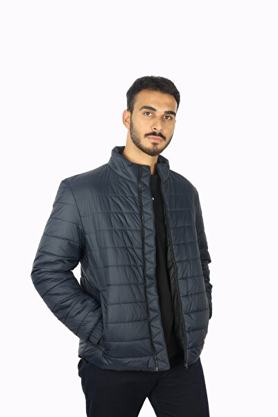 HUGO Erkek Marka Logo Detaylı Regular Fit Uzun Kollu Lacivert Ceket