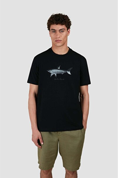 PAUL&SHARK Ανδρικό μπλουζάκι με κανονική εφαρμογή, στρογγυλή λαιμόκοψη, εμπρι...