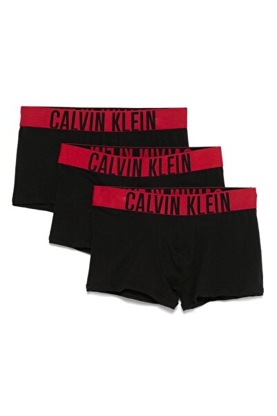 Calvin Klein Erkek Marka Logolu Elastik Bantlı Günlük Kullanıma Uygun Siyah-K...