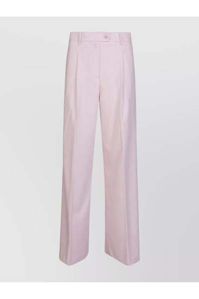 liu.jo Pantaloni casual de damă cu talie înaltă și buzunare, cu picior larg