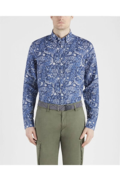 PAUL&SHARK Men's Woven Shırt C.w.lınen