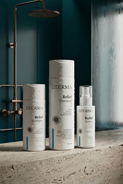 izderma Relief Şiddetli Kepek Karşıtı 3'lü Set