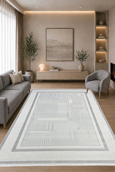 ünalcarpet %100 Akrilik(Yün) Halı 4m2 ve 6m2 Ebatlarında Modern Yumuşak Dokul...