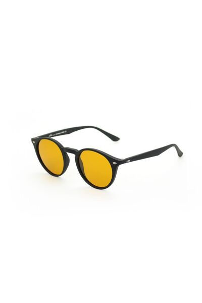 LOOKlight Letoon Matte Black Unisex Güneş Gözlüğü