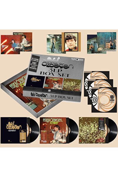 Genel Markalar Ferdi Özbeğen - Özel Kutulu 3 LP Box Set