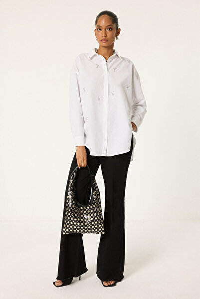 Touché Privé STONE EMBROIDERED SHIRT
