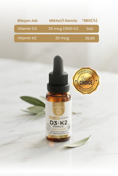 Erbatab Daily Vitamin Pack (Thyrobex, D3K2, B12, Magnesium)