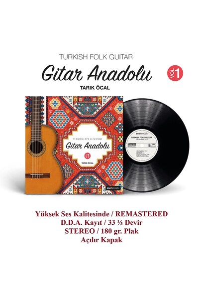 Genel Markalar Gitar Anadolu Vol.1 - Tarık Öcal (Plak)