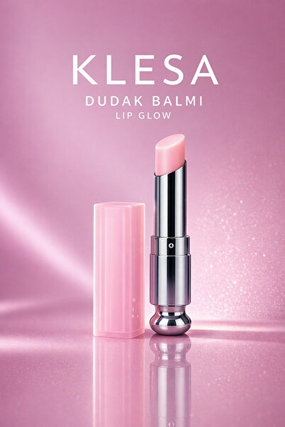 KLESA Nemlendirici Dudak Balmı Soft Pembe Gün Boyu Nem Veren Işıltılı Lip Balm