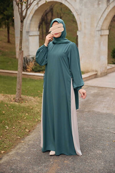 Nissra Ankanoor Medine İpeği G συνδυασμός υφασμάτων Φόρεμα στο πλάι G συνδυασ...