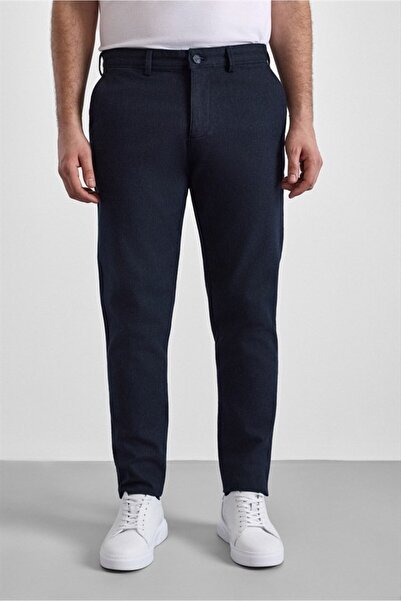 SÜVARİ Lacivert Slim Casual Pantolon