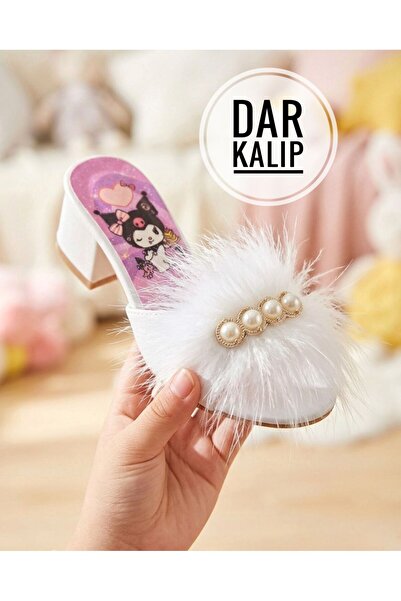 Surpie Shoes Παντόφλες με χαρακτήρες για κορίτσια, Παιδικές παντόφλες με τακούνι