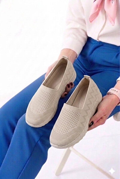 MCASERING Ortopedik Tabanlı Günlük Kadın Babet Spor Sneaker Ayakkabısı