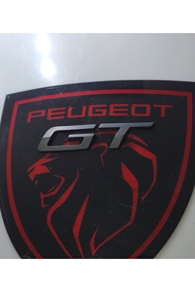 Edesign Peugeot 2008 GT Yan Yazı Logo (Üçgen Form)
