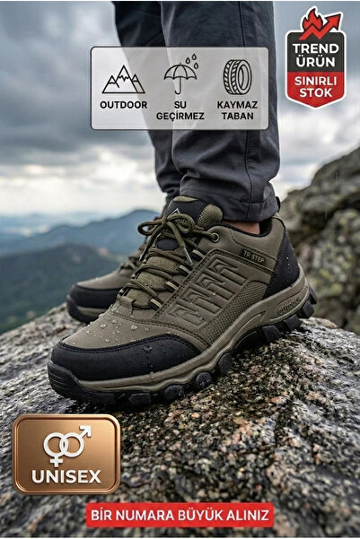 Registan Shoes TİGER SQUAD OUTDOOR UNİSEX SU VE SOĞUK GEÇİRMEZ KAYMAZ TABAN A...