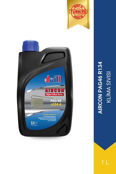 doill Pag Klima Sistemi Yağı – Kompresör Yağı – Ekovat 46 R134 1 Litre