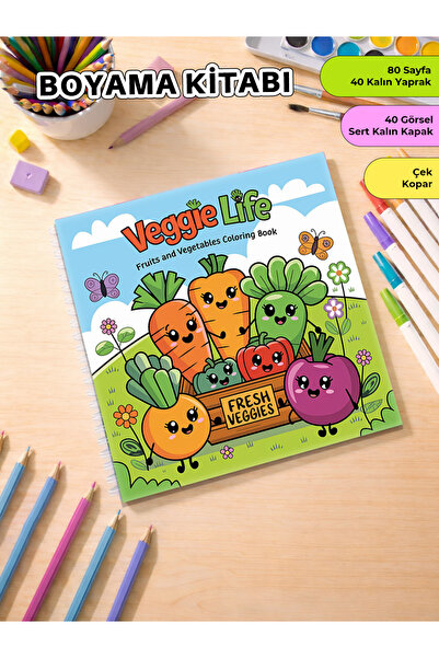 metafortoys كتاب تلوين فيجي لايف كوزي بوك - 21x20 سم | 40 صورة | للأطفال والكبار