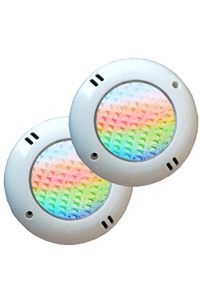 Tenda 8 Watt Smd Led RGB 4 Kablolu Mini Sıva Üstü Havuz Lambası 2 Adet