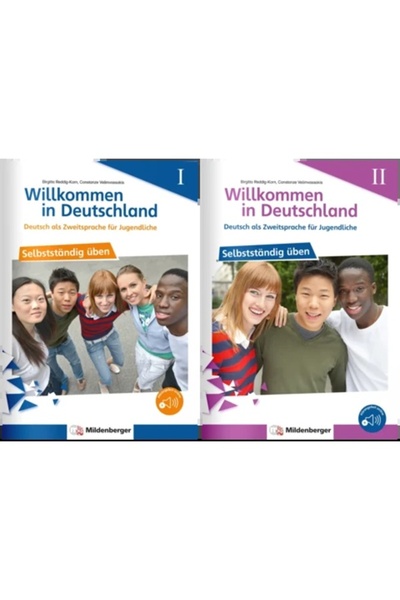 Lernraupe Willkommen in Deutschland I und II - Selbstständig üben (gençler)