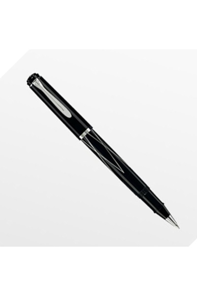 Pelikan Ballpoint Pen Raute Triangle Silver Metal Body K215