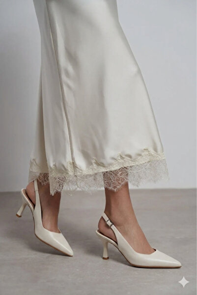 Cochines Ματ δερμάτινο μοτίβο με ρυτίδες, λεπτομέρεια ζώνης, μυτερή μύτη, γυν...