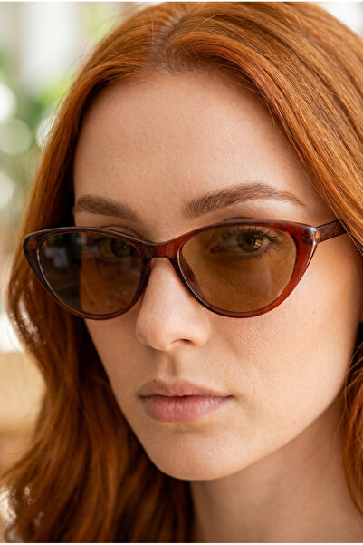 MONAL Jessy Brown Sunglasses Cateye Organic Glass 53 Ekartman