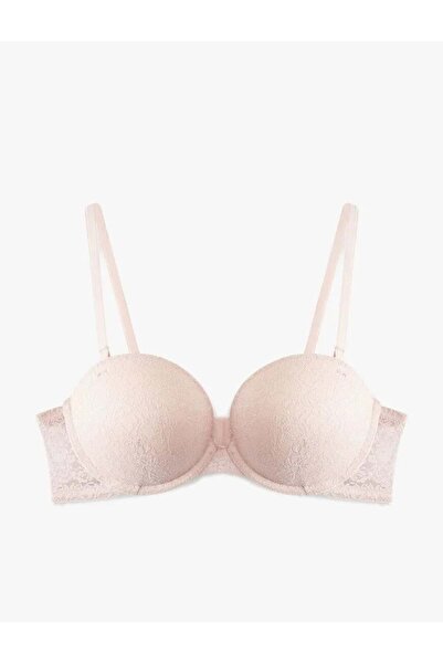 Koton Γυναικεία εσώρουχα με αφαιρούμενες τιράντες, εξαιρετικά ενισχυμένο σουτ...