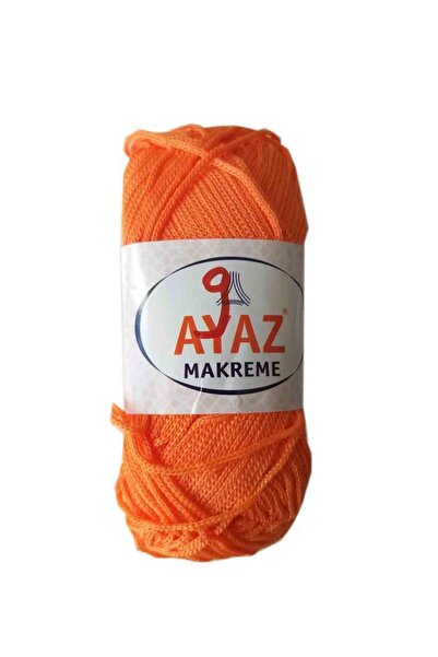 Ayaz Αξεσουάρ τσάντας 100 γραμμάρια Πολυεστέρας Μακραμέ Νο:9 Πορτοκαλί