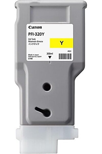 Canon PFI-320Y Yellow Sarı Plotter Kartuş TM-200-300-305