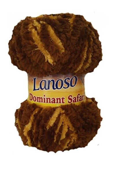 Lanoso Αξεσουάρ Τσάντας Dominant Safari No:5 Καφέ και Μουστάρδα