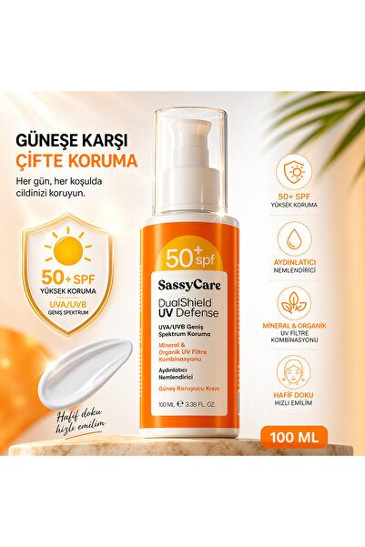 Güneş Kremi SPF 50+ DualShield UV Defense Yüz ve Vücut için Güneş Koruyucu Krem
