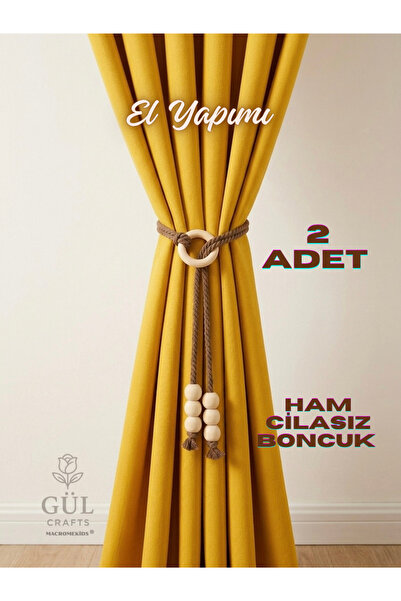 MACROMEKİDS 2 bucăți de legături pentru perdele în stil boem - Ornament decor...