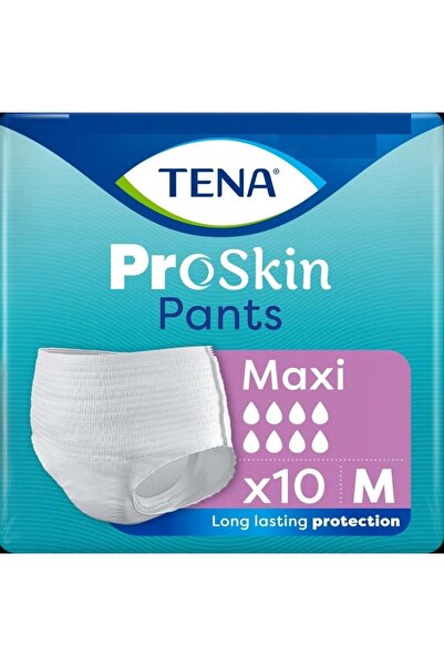 TENA Proskin Pants Maxi Emici Külot Yetişkin Bezi M - Orta - Medium 10 Adet