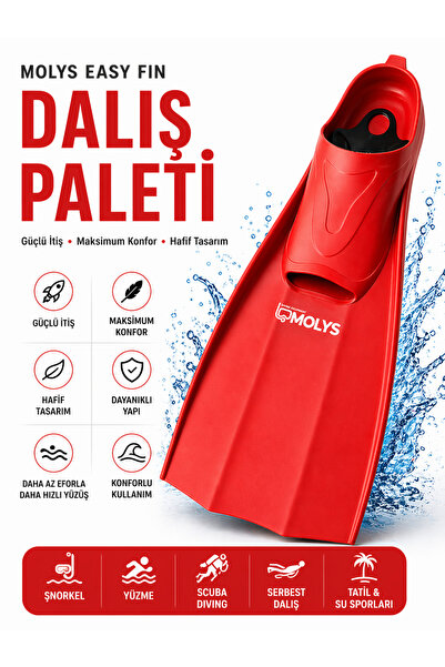 MOLYS Dalış Paleti (Yüzücü Paleti) – Güçlü İtiş, Hafif ve Konforlu Kullanım