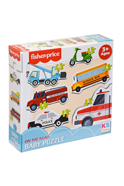 Generic Brand Fp 13414 Fisher Price Baby Puzzle On The Road - puzzle