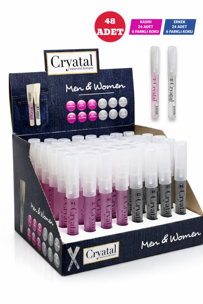 CRYATAL KALEM PARFÜM 8ML * 48 ADET