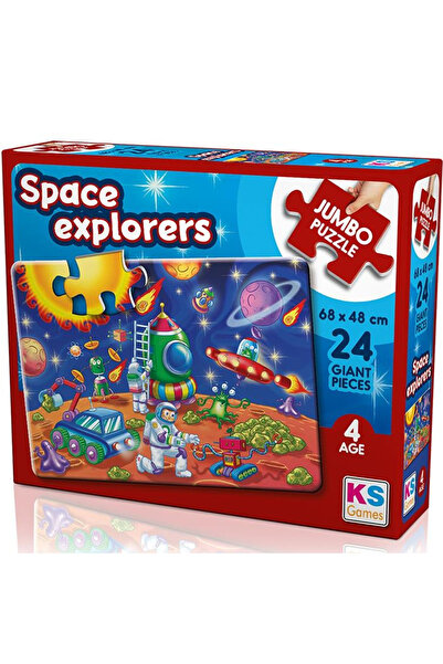 Ks Games Ks Puzzle Space Explorers Jumbo Puzzle