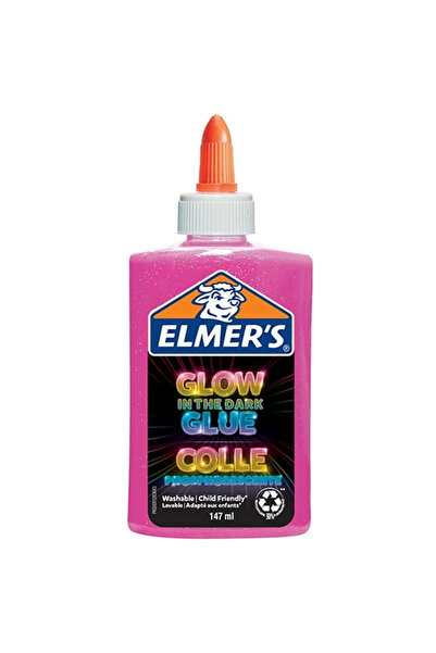 Elmers Karanlıkta Parlayan Yapıştırıcı 147 ML Pembe 2162079