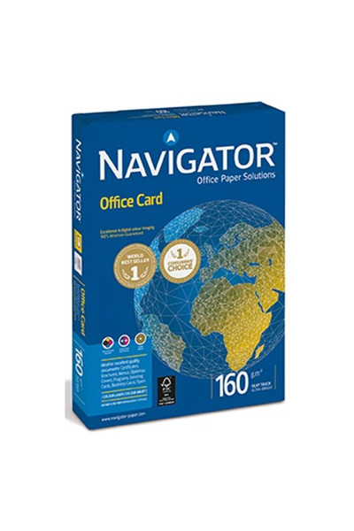 NAVİGATÖR Navigator Gramajlı kağıt Office Card 250 Lİ A3 160 GR Beyaz