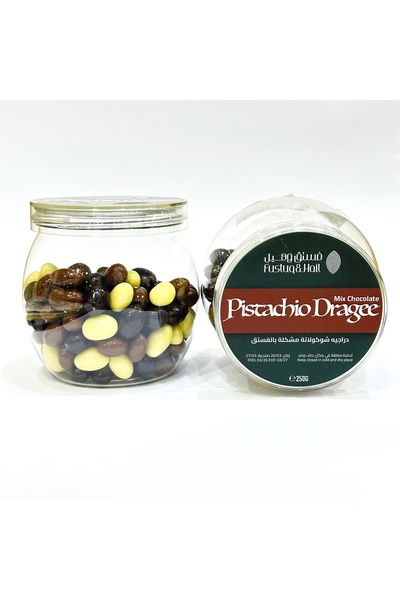 Fustuq & Hail Assorted Chocolate Pistachio Dragee