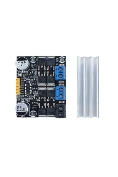 Motorobit ZK-BM1 10A 3-18V DC PWM Çift Motor Sürücü