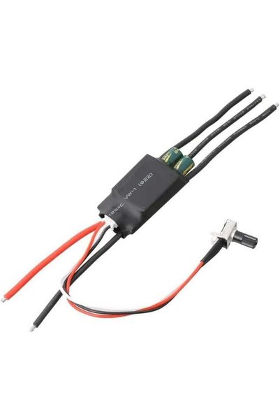 Motorobit Potansiyometreli ESC 20A Brushless Fırçasız Motor Hız Kontrol Sürücü