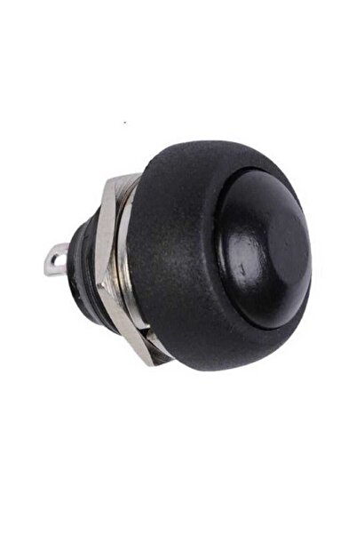 Genel Markalar PBS-33B 12mm Push Buton - Siyah