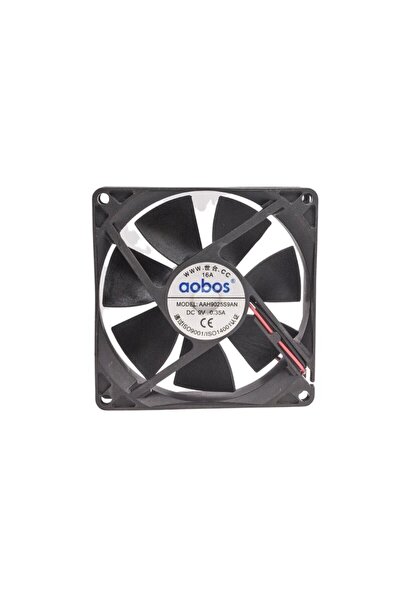 AAOBOSI 90x90x25mm 9V 0.35A Fan 2 Kablolu