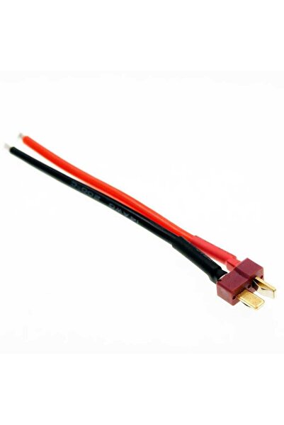 Motorobit T-Plug Erkek Lipo Pil Şarj Kablosu 10 cm