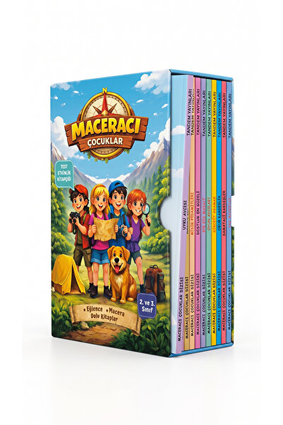 Tandem Yayınları 2. Ve 3. Sınıf Maceracı Çocuklar Dizisi (10 KİTAP TAKIM)