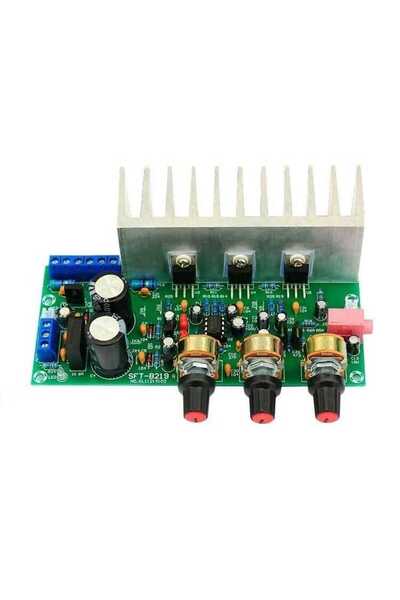 Genel Markalar TDA2050 + TDA2030 18W + 18W 32W 2.1-Kanallı Subwoofer Ses Güç ...