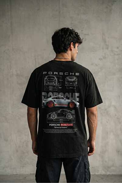 Liber Μπλουζάκι Porsche 911 GT3 RS - 100% βαμβάκι oversized