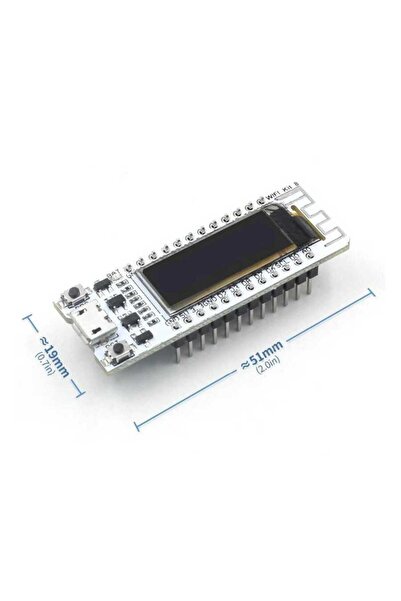 Motorobit Esp8266 Tabanlı 0,91 Oled Ekran 32Mb Geliştirme Kartı